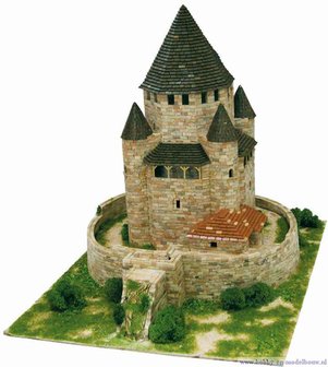 Aedes Ars; 1009; miniatuur kastelen; modelbouw kastelen;  miniatuur burchten; modelbouw burchten; echte steentjes; keramische s
