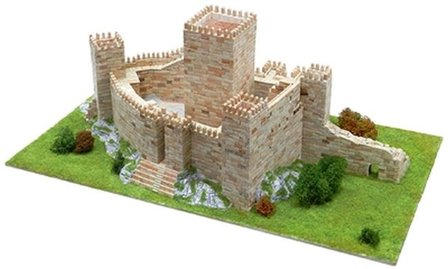 Aedes Ars; 1013; miniatuur kastelen; modelbouw kastelen;  miniatuur burchten; modelbouw burchten; echte steentjes; keramische s