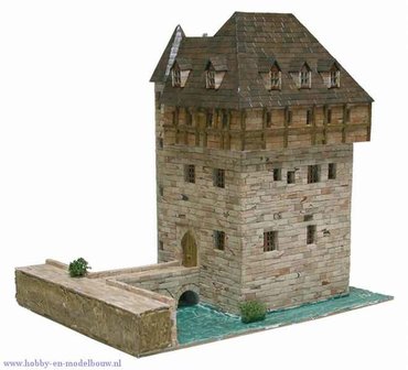 Aedes Ars; 1053; miniatuur kastelen; modelbouw kastelen;  miniatuur burchten; modelbouw burchten; echte steentjes; keramische s