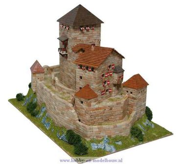 Burg Branzoll; Aedes Ars; 1054; miniatuur kastelen; modelbouw kastelen;  miniatuur burchten; modelbouw burchten; echte steentje