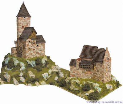 Aedes Ars; 1301; HO Rural refuges; miniatuur diarama; modelbouw diarama;  miniatuur burchten; modelbouw burchten; echte steentj