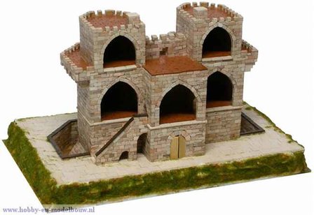 Aedes Ars; AE1251; Serranos&#039;s towers; miniatuur diarama; modelbouw diarama;  miniatuur burchten; modelbouw burchten; ech