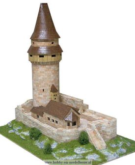 Aedes Ars; AE1269;Stramberk tower; miniatuur diarama; modelbouw diarama;  miniatuur burchten; modelbouw burchten; echte steentj