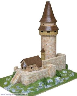 Aedes Ars; AE1269;Stramberk tower; miniatuur diarama; modelbouw diarama;  miniatuur burchten; modelbouw burchten; echte steentj