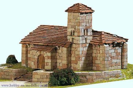 Aedes Ars; AE1107; Santa Cecilia church; miniatuur diarama; modelbouw diarama;  miniatuur burchten; modelbouw burchten; echte s