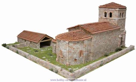 Aedes Ars; AE1109; San Andres church; miniatuur diarama; modelbouw diarama;  miniatuur burchten; modelbouw burchten; echte stee