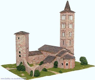 Aedes Ars; AE1110; Kerk van Son; miniatuur diarama; modelbouw diarama;  miniatuur burchten; modelbouw burchten; echte steentjes