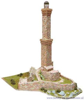 Aedes Ars; AE1263; Genova lighthouse; miniatuur diarama; modelbouw diarama;  miniatuur burchten; modelbouw burchten; echte stee