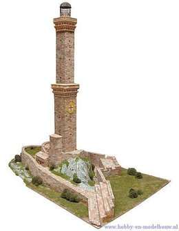 Aedes Ars; AE1263; Genova lighthouse; miniatuur diarama; modelbouw diarama;  miniatuur burchten; modelbouw burchten; echte stee