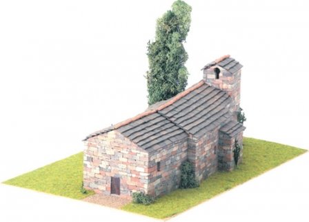 Domus Kits; 40078; St. Cugat de Gavadons; Romanica; schaal 1:50; 1op50; miniatuur kastelen; modelbouw kastelen;  miniatuur burc