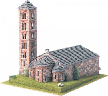 Domus Kits; 40079; St. Climent de Ta&uuml;ll; Romanica; schaal 1:85; 1op85; miniatuur kastelen; modelbouw kastelen;  miniatuu