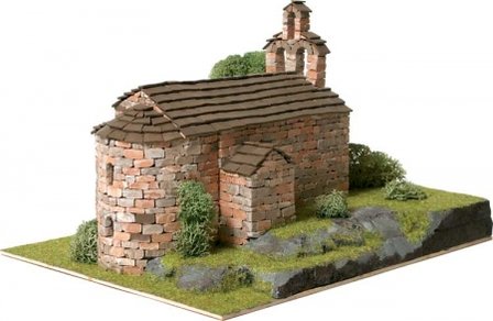 Domus Kits; 40502; Sta. Maria de Cardet; Romanica; schaal 1:87; 1op87; miniatuur kastelen; modelbouw kastelen;  miniatuur burch