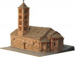 Domus Kits; 40503; Sta. Maria de Ta&uuml;ll; Romanica; schaal 1:87; 1op87; miniatuur kastelen; modelbouw kastelen;  miniatuur