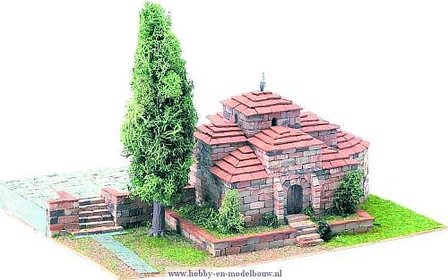 St. Miquel d&#039;Egara; modelbouw steen; domuskits