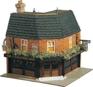 Domus Kits; 40304; Country House 7; Country; schaal 1:50; 1op50; modelbouw bruggen;  miniatuur brug; modelbouw brug; echte stee