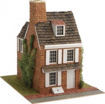 Domus Kits; 40307; Country House 10; Country; modelbouw bruggen;  miniatuur brug; modelbouw brug; echte steentjes; keramische s