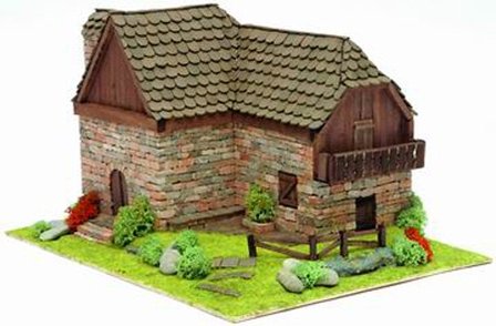 Domus Kits; 40308; Country House 11; Country; schaal 1:50; 1op50; miniatuur kastelen; modelbouw kastelen;  miniatuur burchten; 