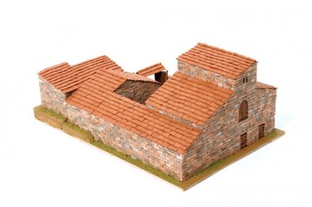 Domus Kits; 40450; Rustica 7; schaal 1:60; 1op60; miniatuur bruggen; modelbouw bruggen;  miniatuur brug; modelbouw brug; echte 