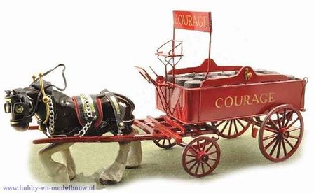 bierwagen; bierbrouwerijwagen, schaal 1:20; modelbouw hout; modelbouw; schaal 1op20