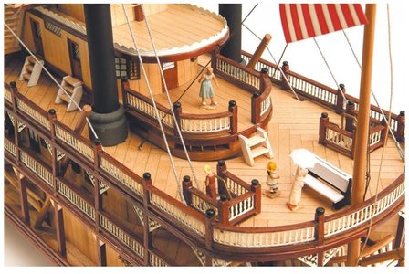 Mississippi; Artesania Latina; modelbouw schepen voor beginners; modelbouw schepen; modelbouw boten hout; modelbouw historische