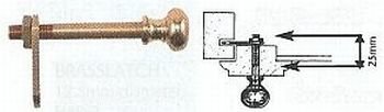 Knopsluiting, knopdiameter 12,5 mm, as 5 x 42 mm