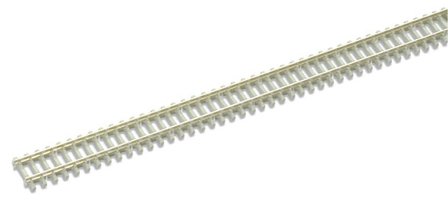 HO Streamline rail met betonnen biels, type SL8302