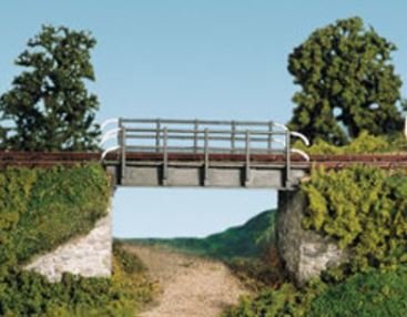 Particuliere brug voor enkelspoor; wills; schaal 1op87; spoor h0; schaal 1:87; Scenery voor Spoor ho; Scenery,spoor h0; ,models