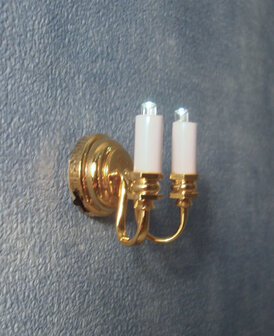 Wandlamp 2 kandelaars (LED)