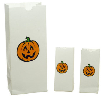 3 Halloween papieren zakken