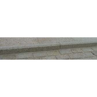Stoeprand grijze steen, 76*8*10 mm (L*B*H)