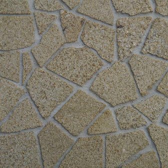 Fantasiebestrating, kleur Yellow Sandstone
