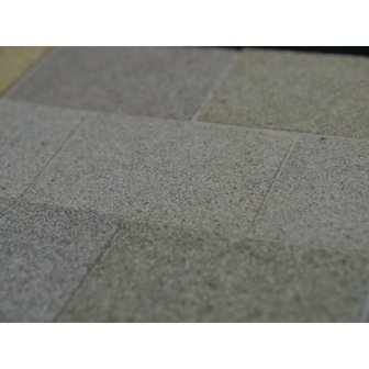 Plavuizen van 50,8*38*2 mm, kleur grijze steen