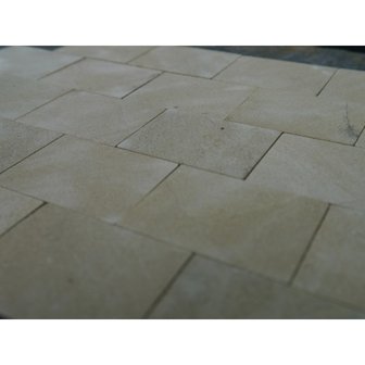 Plavuizen van 50,8*38 mm, kleur greenstone