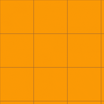 Vinyl tegels 19*19*2 mm, kleur oranje