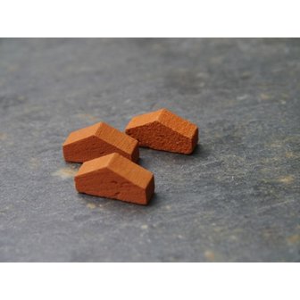 Speciaal gevormde stenen, driehoekig