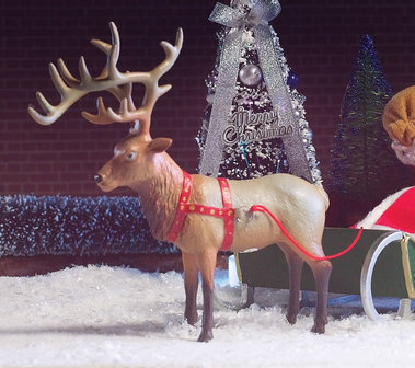 Rudolph ; streets ahead; Kerstaccessoires; kerst decoratie; kerst bestellen; poppenhuis miniaturen webwinkel; poppenhuis miniat