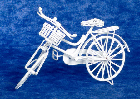 Witte fiets