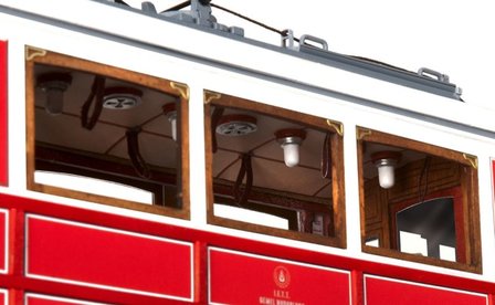 OC53010; Tram Istanbul voor spoor G; spoor G; modelbouw tram OcCre; Occre modelbouw; modelbouw; nederlandse bouwbeschrijving; m