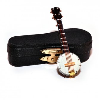 Banjo, incl. zwarte koffer