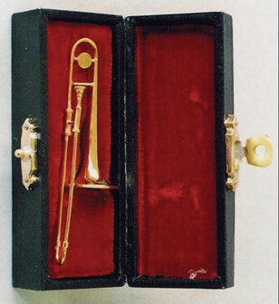 Trombone, incl. zwarte koffer