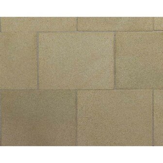 Plavuizen van 31.75*25.4 mm, kleur zandsteen