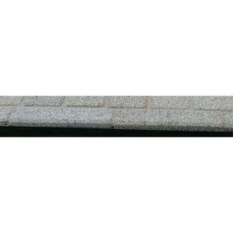 Stoeprand grijs steen, 25 mm (L) x 2.5 mm (H)