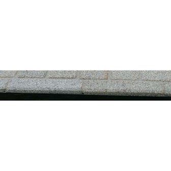 Stoeprand grijs steen, 25 mm (L) x 2.5 mm (H)