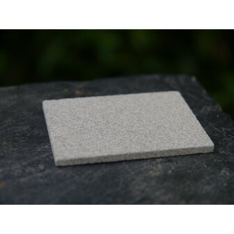 Plavuizen van 25.4*19.05 mm, kleur grijze steen