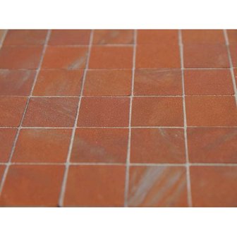 Plavuizen 1.19 cm vierkant, kleur Antique