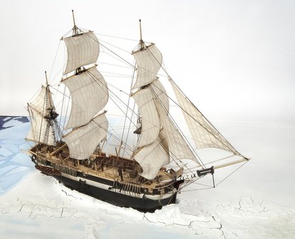 HMS Terror; OcCre; OcCre modelbouw; Hobby-en-Modelbouw; nederlandse beschrijving; modelbouw boten; modelbouw boot