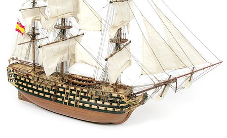 Sant&iacute;sima Trinidad; OC15800; Occre; Modelbouw schepen; Modelbouw; OcCre; Nederlandse bouwbeschrijving; 15800; modelbouw; OcCre