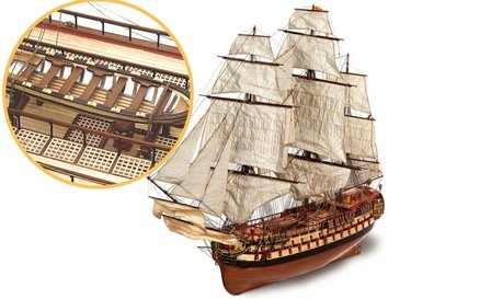 Monta&ntilde;&eacute;s Navio; occre; modelbouw; modelbouw schepen; modelbouw schip; Occre; boten; schepen; nederlanse bouwbeschrijving; 150