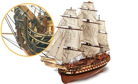 Monta&ntilde;&eacute;s Navio; occre; modelbouw; modelbouw schepen; modelbouw schip; Occre; boten; schepen; nederlanse bouwbeschrijving; 150