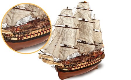 Monta&ntilde;&eacute;s Navio; occre; modelbouw; modelbouw schepen; modelbouw schip; Occre; boten; schepen; nederlanse bouwbeschrijving; 150